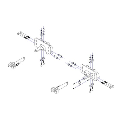 Roadmaster 2017 FORD F250 EZ BRACKET 524452-5